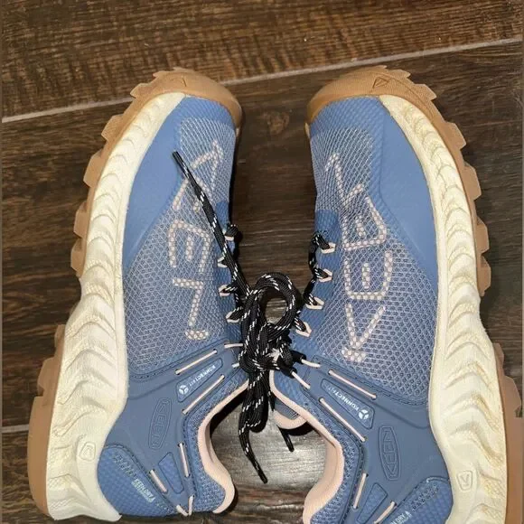Keen Women's NXIS EVO Waterproof Shoe Vintage Indigo sz 7